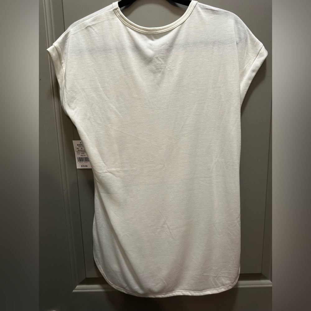 Fleurish Size S Cap Sleeve Sunflower Tee NWT - Picture 2 of 4
